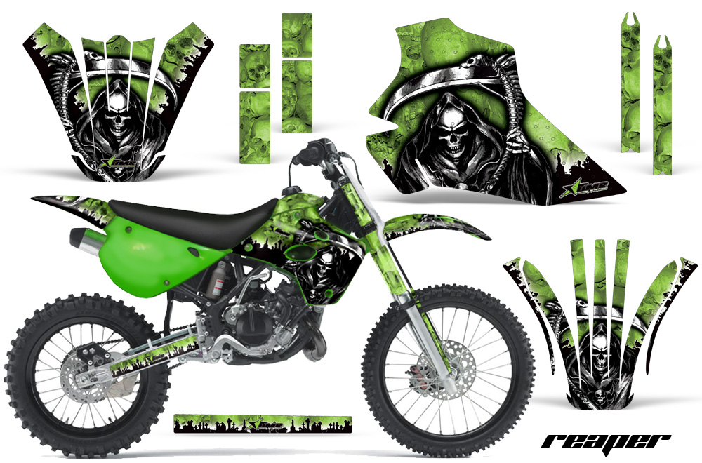 Kawasaki KX80 KX100 95-97 Graphics Kit Reaper G CK